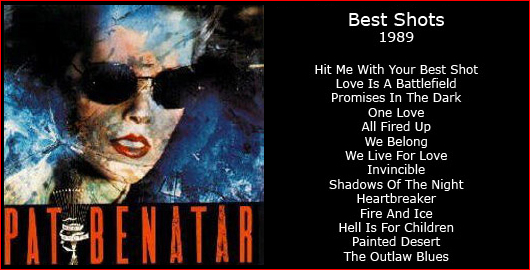 Pat Benatar - Discography (23 Albums, 27CD), 1979- calmos chorale gigol